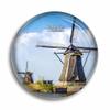 Fridge Magnet Holland Kinderdjik Rotterdam Glass Magnets for Refrigerator Souvenirs Cute Crystal Magnet Decor for Whiteboard Office Home Gift view 1