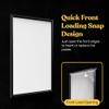 T-SIGN 24x36 Inches Picture Frame -Poster Frame Wall Mounting Document Certificate Frames - Aluminum with 1 PVC Transparent Protective Film, 1 inch Profile Black Wall Mounted Display (Pack of 2) view 4