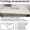 LYLFF Bathtub Cover Dustproof Bathtub Stand PVC Heat Insulation Panel Foldable Mobile Phone Computer Stand, Bathroom Bathtub Shelf Shower Room Cover, Waterproof (Size : 155x75x0.7cm) view 3