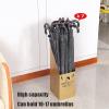 Umbrella Racks Metal Umbrella Stand Holder, Home Hotel Office Entrance Umbrella Storage Bucket with Hooks and Drip Tray, Can Hold 10-17 Umbrellas (Color : Gold) view 4