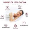 100% Egyptian Cotton 3 Piece-All-Season Down Alternative Comforter Set Box Stitched 800 Thread-Count 200 GSM - King Aqua Solid view 3