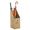 Umbrella Racks Golden Metal Umbrella Stand Holder, Entrance Umbrella Basket with Hook and Drip Tray, Can Hold Up to 17 Umbrellas view 1