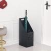 Umbrella Racks Metal Umbrella Stand Holder, Space-Saving Home Hotel Office Entrance Umbrella Bucket, with Hooks and Drip Tray (Color : Black) view 3