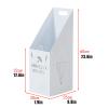 Umbrella Racks White Metal Umbrella Stand Holder, Space-Saving Home Office Corridor Entrance Umbrella Basket, with Hook and Drip Tray view 2
