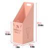 Umbrella Racks Pink Metal Umbrella Stand Holder, Home Corridor Entrance Umbrella Basket with Hollow Pattern, with Hook and drip Tray view 2