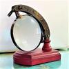 Arch Instruments Wooden Base Decorative Table Top Standing 4 Inches Diameter Round Moveable Magnifier with Adjustable Knobs for Fine Reading view 3