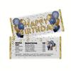 Cathy Wraps DIY Party Favor Kit, Happy Birthday Balloons Candy Bar Wrappers, Chocolate Bar Labels, Pack of 20 (Blue/Gold) view 1