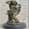 Patoue Bronze Statue Art Nouveau Deco Naked Girl Sculpture Statue Figurine Sale view 2