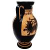 Black Figure Amphora Vase 26cm,Scence of Sacrifice for Goddess Athena view 2