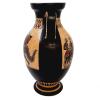 Black Figure Amphora Vase 26cm,Scence of Sacrifice for Goddess Athena view 3