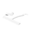 blomus VIPO Shower Squeegee with Holder, 24 cm Wide, Silicone Squeegee for Shower, Bathroom, Window Squeegee, Windscreen Squeegee, White view 2