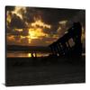 Coastal Ocean Peter Iredale Shipwreck at Sunset Photo Wall Art (Acrylic, 12x18) view 2