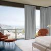 100 % Polyster Double Pinch Pleated Curtains with Hooks for Living Room Bedroom Bunglow,Hall ,Window Curtain Measurement Light Grey,(Wide 72 Inch by 96 Inch Long-1 Panel) view 2