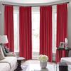 100 % Polyster Double Pinch Pleated Curtains with Hooks for Living Room Bedroom Bunglow,Hall ,Window Curtain Measurement Brick Red,(Wide 84 Inch by 84 Inch Long-1 Panel) view 3