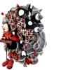 Lady Bug Summer Wreath for Front Door Outside, Lady Bug Welcome Decorations with a Bow view 4