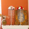 2pcs Wedding Home Decoration Flower Road Leads Gold Acrylic Crystal Wedding Table Centerpiece view 3