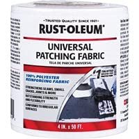 Universal Patching Fabric, White, 4-In. x 50-Ft.