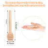 101 PCS Honey Sticks Dipper, 3 Inch Mini Wooden Honeycomb Sticks, Small Honey Stirrer Stick, Honey Sticks for Honey Jar Dispense Drizzle Honey and Wedding Party Favors Gift view 2