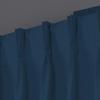Home dcor 100% Polyester Double Pinch Pleated Blackout Window Curtain Panels & Drapes and Thermal Insulation for Bedroom Living Room ( Two Panels Combined Size, Navy Blue, 42 Inch by 108 Inch) view 2