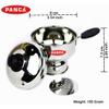 Panca Stainless Steel Puttu Maker with Cooker, puttu kudam Steel, Puttu Vessel, Chiratta Puttu Kudam,Puttu Maker Pressure Cooker, Puttu Maker Steel, Make in India, Silver (Pack of 1) view 3