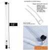 Auto Siphon Mini for Beer/Wine Bucket Home Brewing with Hose & Clamp, 2 Sets 3-Piece Air Locks and #6 Stoppers Kit, for Jar Fermentation/Preservation/Pickling/Sauerkraut/Wine/Beer Making view 2
