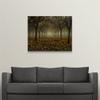 Misty Morning Orchard in Autumn Fog Fine Art Photo Wall Art (Acrylic, 12x18) view 3
