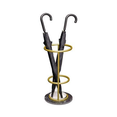 Umbrella Rack Hua Modern Umbrella Stand, Umbrella Bucket with Marble Base, Detachable Drip Tray, Suitable for Home Business Hotel Bank