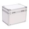 Medicine Lock Box w/Combination Lock - 5 x 7 x 5" Cabinet Safe, White view 3