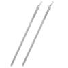 Rod Desyne 1/2" Fluted Clear PVC Baton with Metal Snap - 36 inch (2 pcs) view 3