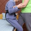 Transfer Belt with Leg Loops, Patient Elderly Transfer Moving Belt Reinforcement Nursing Lift Belt Nursing Safety Gait Assist Device - for Elderly and Patient Care(Size:Large) view 2