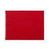 Graphic Image RED Leather Blank-Cover Guest Registry Book (r) - view 1