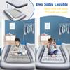Fahuac Inflatable Kids Travel Bed Toddler Air Mattress Set view 4
