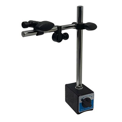 MH GLOBAL Magnetic Base with Fine Adjustment for Dial Indicator 220 Lbs