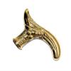 Brass Handle for Walking Stick Cane Vintage Style Beautiful Handle view 2