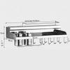 WHLMYH Modern Stainless Steel Kitchen Shelf,Kitchen Shelf Racks Home Kitchen Shelf Stainless Steel Wall Hanging Spice Rack Supplies and Accessories Hanger,60 * 10 * 20Cm view 2