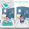 Fahuac Inflatable Kids Travel Bed Toddler Air Mattress Set view 4