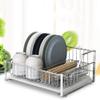 WHLMYH Modern Stainless Steel Kitchen Shelf,Household Kitchen Shelf Dish Rack Stainless Steel Drain Rack (44 * 33 * 17Cm) view 3