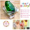 JinshiY Crystal Frog Figurines Collection Glass Vivid Animal Paperweight Table Ornament Decor Kids Birthday Gifts Home Table Decor view 2
