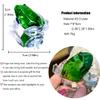 JinshiY Crystal Frog Figurines Collection Glass Vivid Animal Paperweight Table Ornament Decor Kids Birthday Gifts Home Table Decor view 3