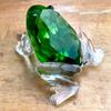 JinshiY Crystal Frog Figurines Collection Glass Vivid Animal Paperweight Table Ornament Decor Kids Birthday Gifts Home Table Decor view 4