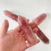 1pc 300g-400g Natural Strawberry Crystal Healing Wand Point view 3