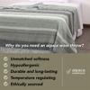Alpaca Wool Blanket Throw Cherokee Design for Bed Couch Sofa Soft Warm Peruvian Alpaca Wool Blankets 72" x 60" (Gray/Charcoal Gray/Lapis Blue/Beige) view 3