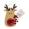 Mud Pie Pom Pom Reindeer Christmas Countdown Calendar, 16" x 11" view 1