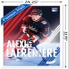 Trends International NHL New York Rangers - Alexis Lafrenire 20 Wall Poster, 34L x 22.4W, White Framed Version view 3