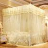 Four Corner Post Elegant Net Bed Canopy Set, Luxury Princess Bed Curtain Net Bed Netting Canopy for Home(S) view 3