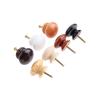YUNSI Creative Handles 5pcs Wood Cabinet Drawer Wardrobe Knobs Wooden Furniture Handles Cabinet Knobs and Handles Kitchen Door Pulls Furniture Hardware Hardware Handle(C) view 3