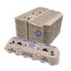Stromberg's Grade A Large Printed Egg Cartons, Biodegradable and Eco-Friendly, Made From Recycled Materials, With Educational Prints for Safe Handling Instructions and Nutrition Facts, 250 Pack view 1