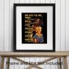 African American Woman - African American Wall Art for Girls - God Says You Are - Christian Wall Decor - Bible Verses - Black Art - Religious Gifts for Women - Inspirational Motivational Unframed view 3