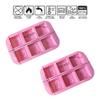 ZQWE 2 pieces Twelve Constellation Silicone Biscuit 3D Mold DIY Soap Ice Cake Chocolate Sweet Moulds Resin Casting Crafts view 3