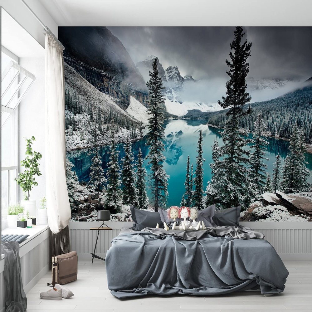 Niwo ART - Beautiful Landscapes In The World, Removable Wall Mural | Self-Adhesive Large Wallpaper (96"x144")